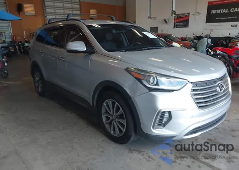 2017 Hyundai Santa Fe Se из США, поврежденный, VIN KM8SN4HF5HU205467